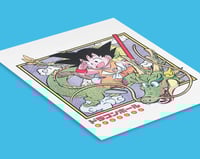 Image 2 of Kid Goku Riso Print