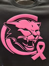 Charleroi Cougars-Breast Cancer PUFF-T-Shirt