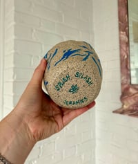 Image 4 of Blue Shapes Vase