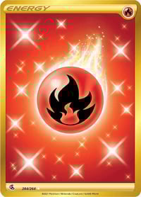 Fire Energy (Secret) - SWSH08: Fusion Strike - Near Mint
