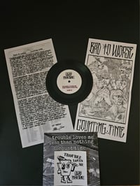 Bad to Worse "Counting Time"  7"