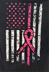 Breast Cancer-Flag-T-Shirt
