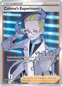 Colress's Experiment (Full Art) - SWSH11: Lost Origin - Near Mint