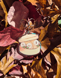 Steamer Bun Rowlie Acrylic Keychain
