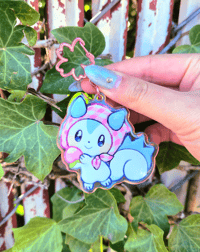 Image 2 of Cottagecore Pachi Acrylic Keychain