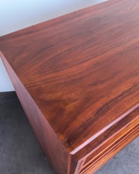 Image 6 of 1960s Walnut Highboy Dresser designed by John Keal for Brown Saltman