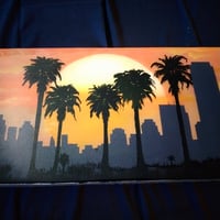 Image 2 of L.A. Sunset Original
