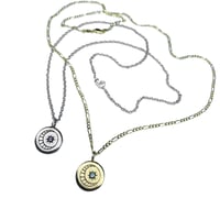 Image 3 of Nocturne necklace in sterling silver or gold