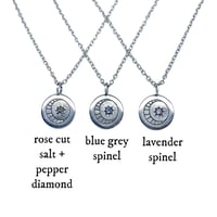 Image 2 of Nocturne necklace in sterling silver or gold