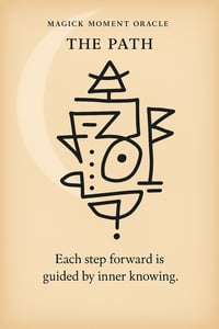 Image 2 of Magick Moment Oracle Symbol