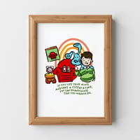 Blues Clues Print