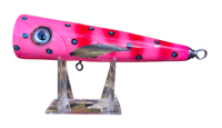 Image 1 of 80g  Pink, Red Stripes Black & Blue Spots