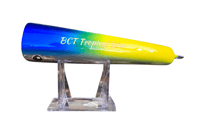 Image 2 of 60g  Bubz Popper Blue,Yellow  Silver Belly 