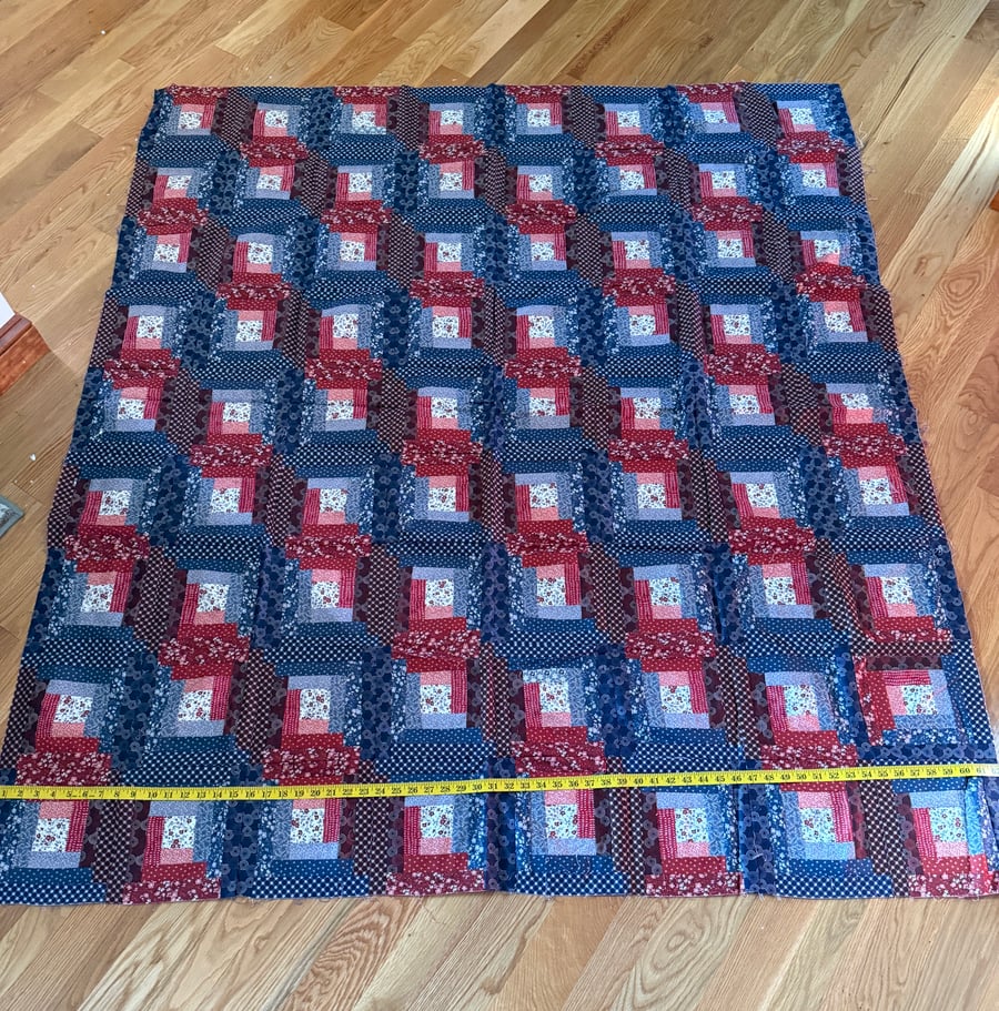 Image of NEW QUILT TOP, 62” x 69”