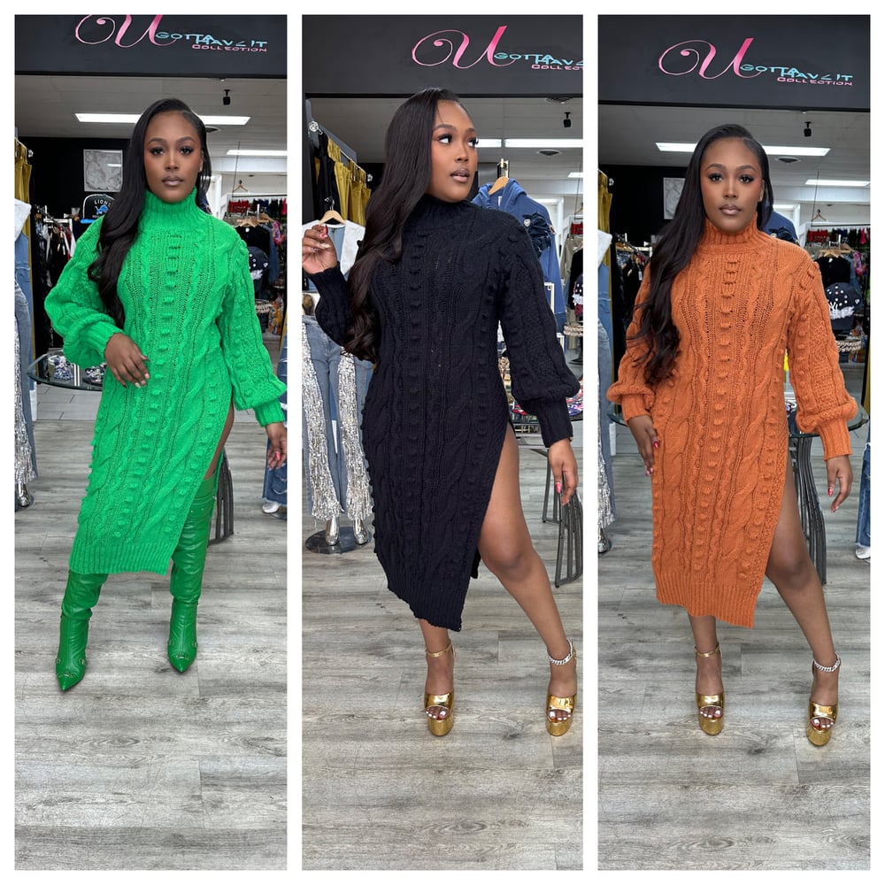 Image of Sexy Sweater Tunic/Dress