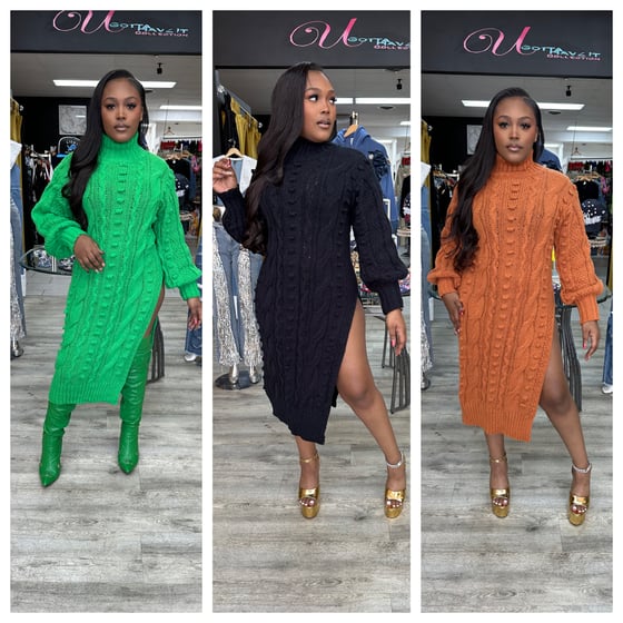 Image of Sexy Sweater Tunic/Dress