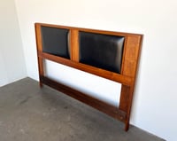 Image 2 of Walnut Queen Headboard by Brown Saltman