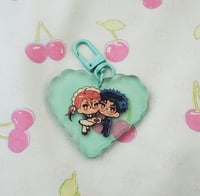 dandadan heart charm