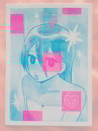 Image 1 of my melancholy heart - original small riso