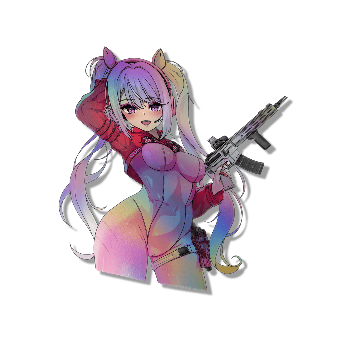 Image of Alice In Gunnerland Sticker