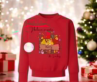 Image 9 of Personalised kids christmas jumper lots of designs available 
