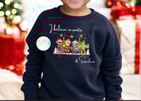 Image 2 of Personalised kids christmas jumper lots of designs available 