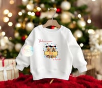 Image 4 of Personalised kids christmas jumper lots of designs available 