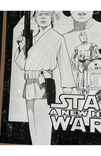Image 6 of Original Art: Star Wars 22x34 