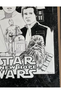 Image 5 of Original Art: Star Wars 22x34 