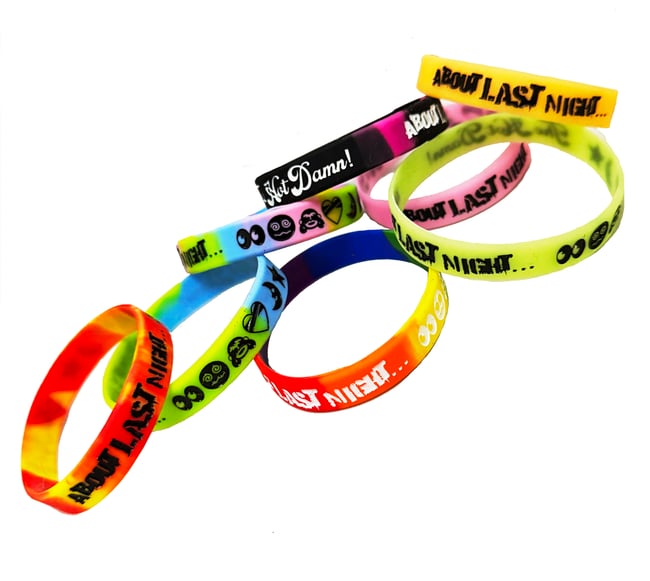 Hot Damn Silicon Bracelet