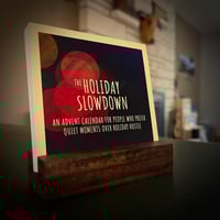 Holiday Slowdown Advent Calendar Card Deck