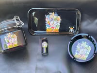 One Piece Inspired Rolling Tray Set