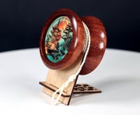 Image 2 of Equatorial Africa Bubinga yo-yo, #2025-241