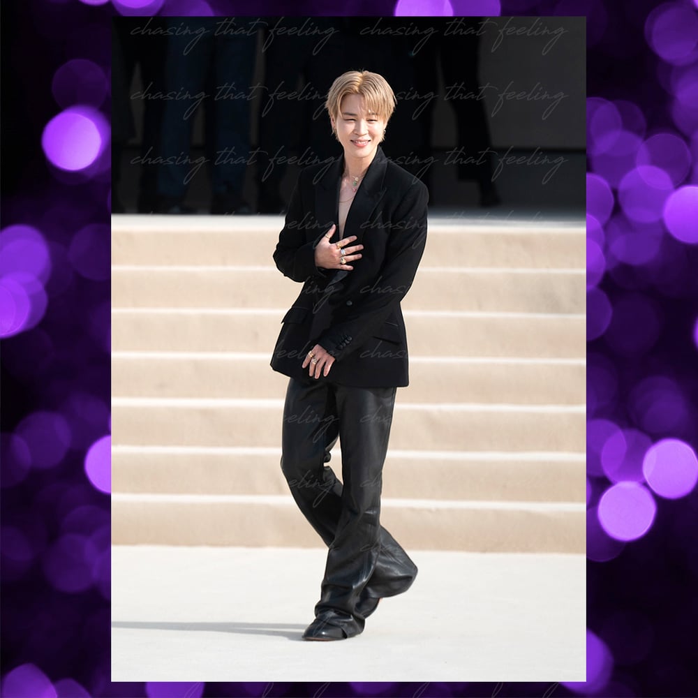 Image of Jimin at Paris Fashion Week (251001)