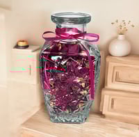 Image 3 of Rose Petal Rectangle Bottle (Item #202510RPRB)