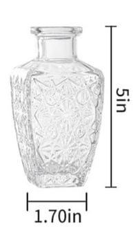 Image 7 of Rose Petal Rectangle Bottle (Item #202510RPRB)