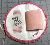 Image 2 of Pink Floral Embroidered Needle Book II