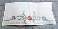Image 1 of Vintage Floral Embroidery Needlebook IV