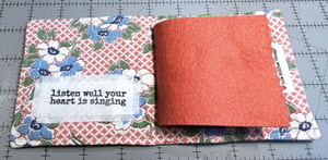 Image of Vintage Floral Embroidery Needlebook IV