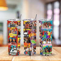 Image 1 of 🖤 “Black Sitcom Royalty” 20oz Tumbler