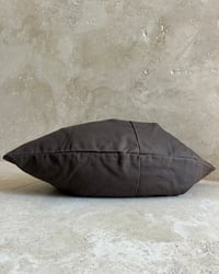 Image 4 of BROWN CANVAS & LEATHER BAG