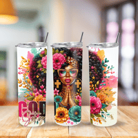 Image 2 of ✨ God Got Me Peace Tumbler – 20oz