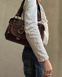 Image 3 of FOSSIL LEATHER KEY BAG