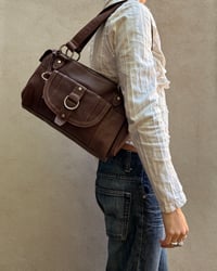 Image 2 of FOSSIL LEATHER KEY BAG