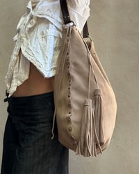 Image 2 of SUEDE SLOUCHY BAG
