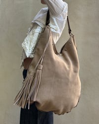 Image 8 of SUEDE SLOUCHY BAG
