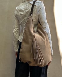 Image 7 of SUEDE SLOUCHY BAG