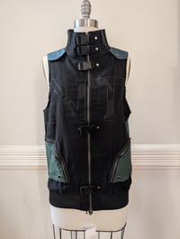 Image 1 of OZZON - Attack Mode Vest (black x green)