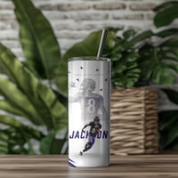 Image 3 of "Lamar Jackson" 20 oz Tumbler