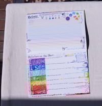Image 4 of handmade 2026 Calendar , Planner and Reflector